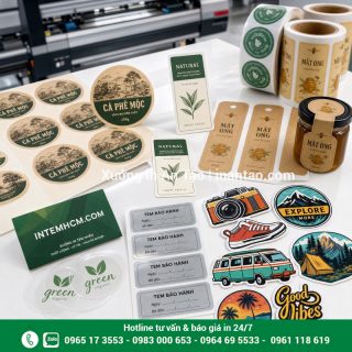 In decal sắc nét, giá xưởng, nhận lấy liền tại TPHCM