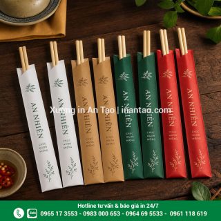 In bao đũa theo yêu cầu, đẹp và giá tốt tại TPHCM