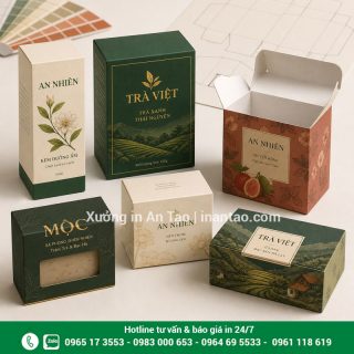 In hộp giấy theo yêu cầu, giá tốt tại TP HCM