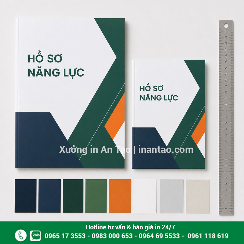 Kích thước in hồ sơ năng lực A4 và A5 So sánh kích thước A4 và A5 khi in hồ sơ năng lực